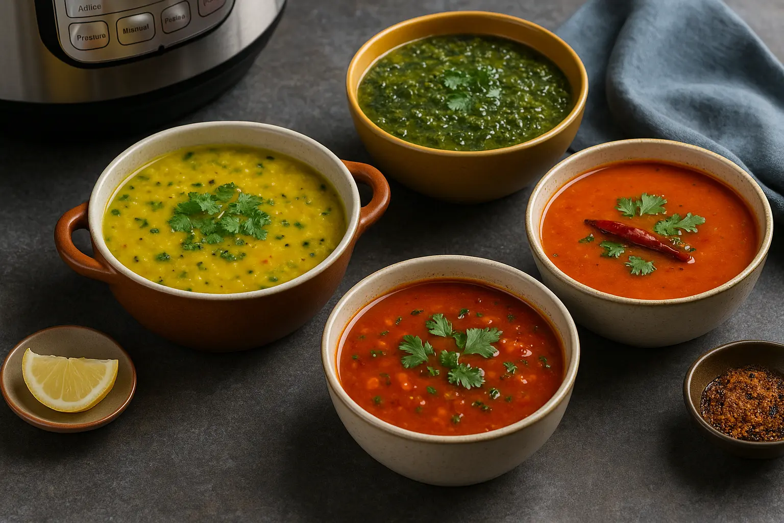 Instant Pot Indian Soups – Nourishing Vegetarian Recipes