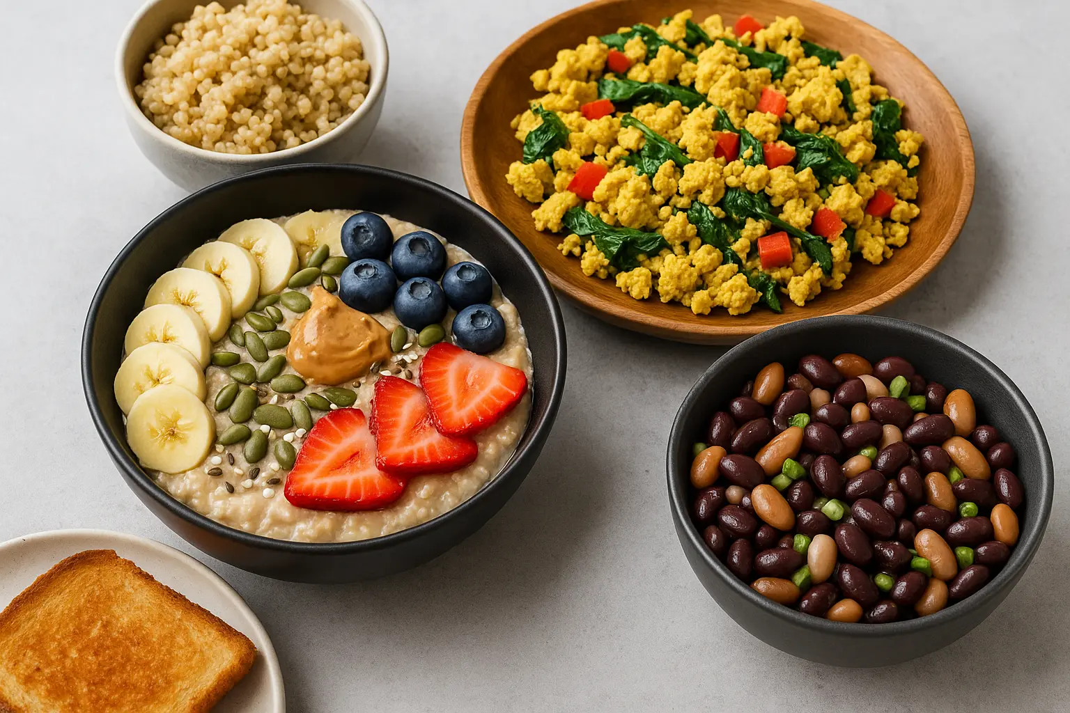 High-Protein Breakfasts Without Eggs or Meat