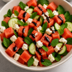 Trending 2025 Watermelon Feta Mint Salad for Hot Summer Days